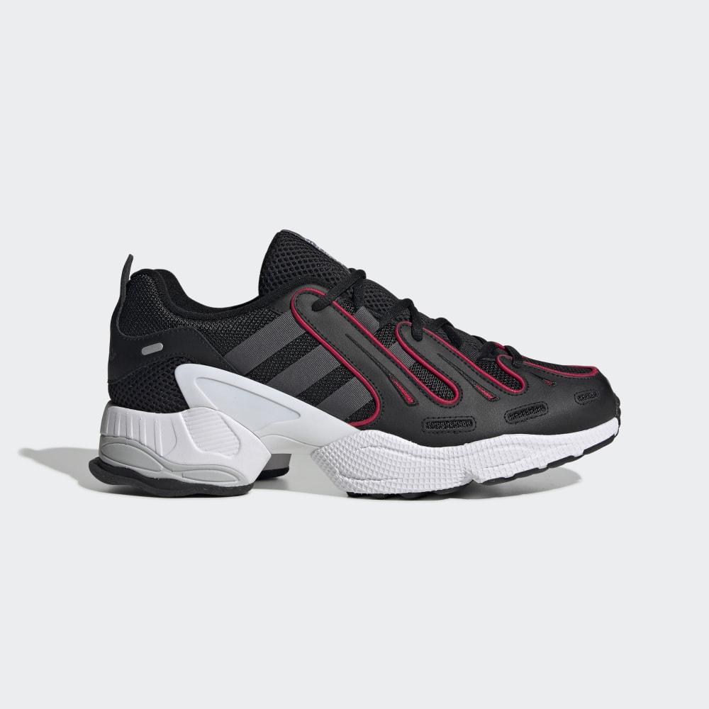 Adidas Men's EQT Gazelle Originals Shoes Black/Grey/Pink Ireland EE4808